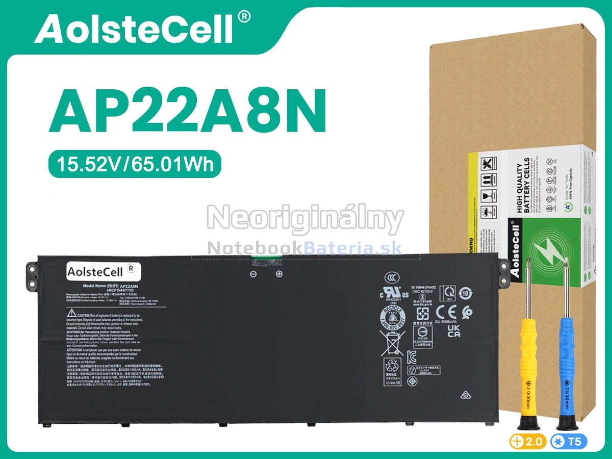 Náhradná batéria pre Acer AP22A8N(4ICP4/65/123)