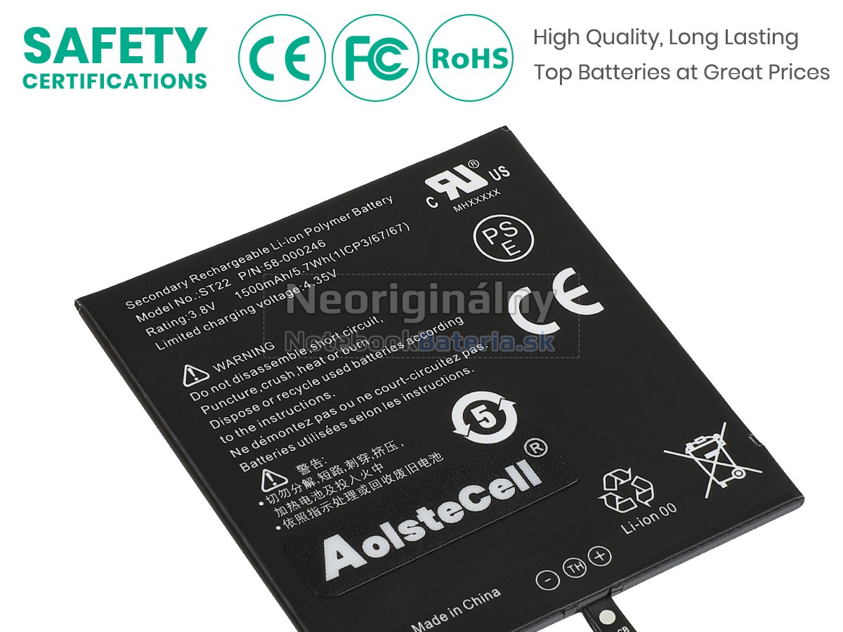 Náhradná batéria pre Amazon PAPERWHITE 4 (WI-FI)