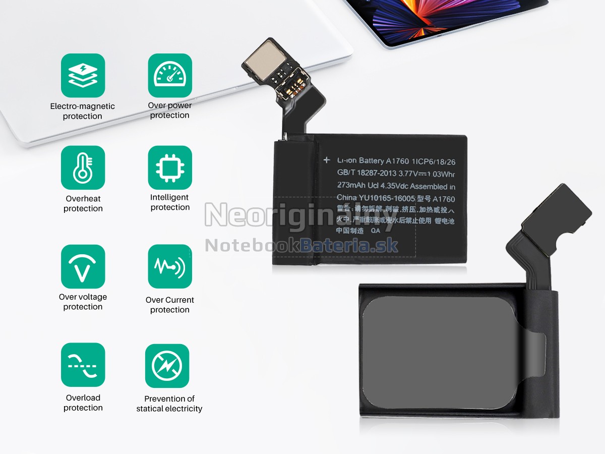 Náhradná batéria pre Apple WATCH Series 2 EDITION 38MM