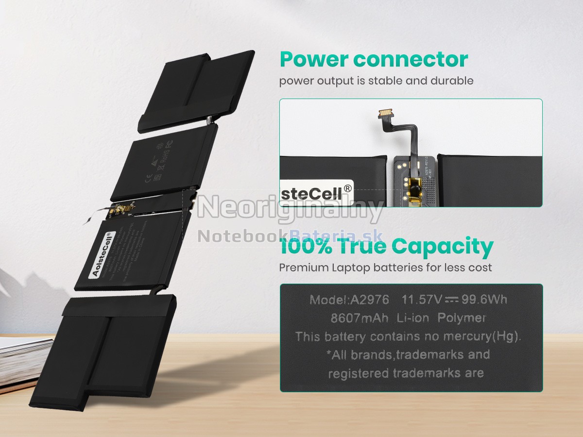 Náhradná batéria pre Apple MacBook Pro 16-inch M3 Pro Late 2023 MRW13LL/A