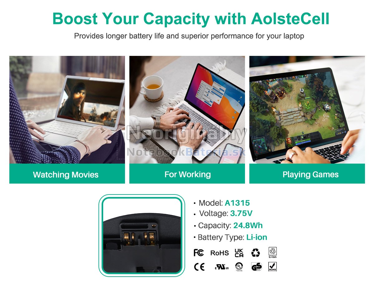 Náhradná batéria pre Apple iPad A1315