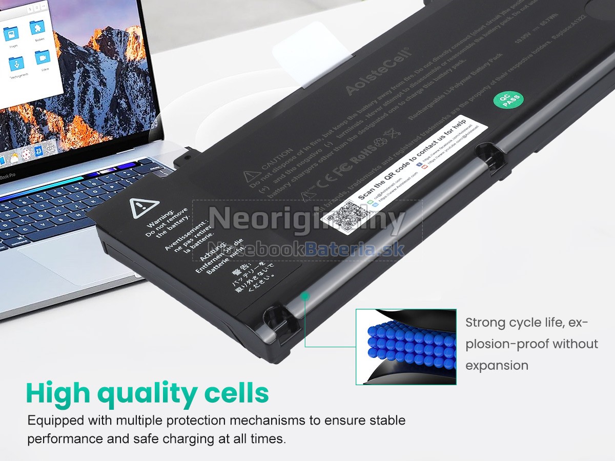 Náhradná batéria pre Apple MacBook Pro 13_ MB991CH/A