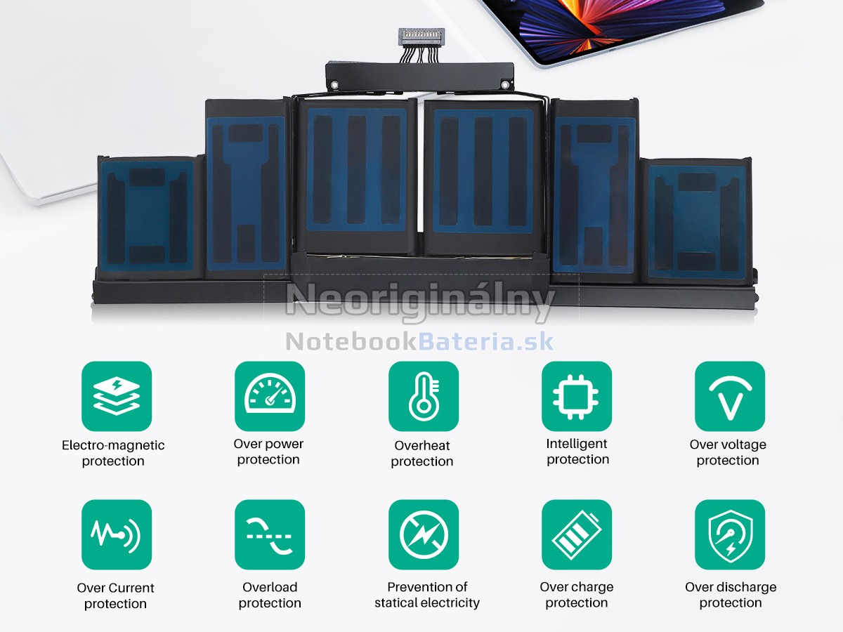 Náhradná batéria pre Apple MacBook Pro 15.4 inch Retina MGXC2LL/A