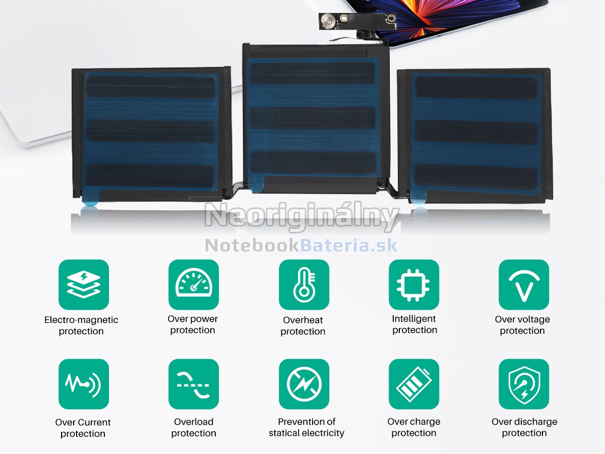 Náhradná batéria pre Apple MacBook Pro 13 inch A1708(Mid-2017)