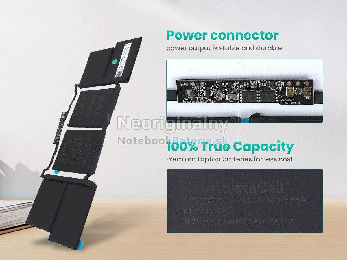 Náhradná batéria pre Apple MacBook Pro 16-inch 2019 A2141