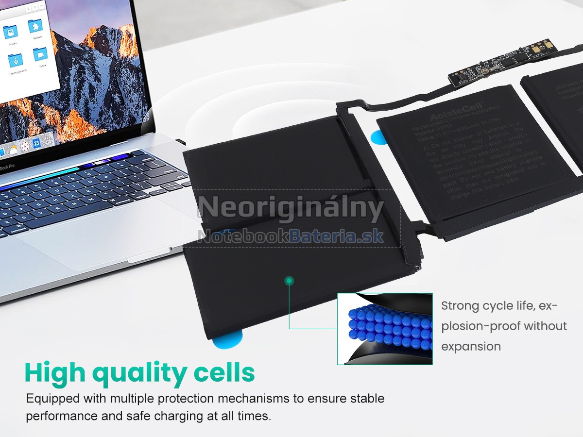 Náhradná batéria pre Apple MacBook Pro 16-inch 2019 A2141