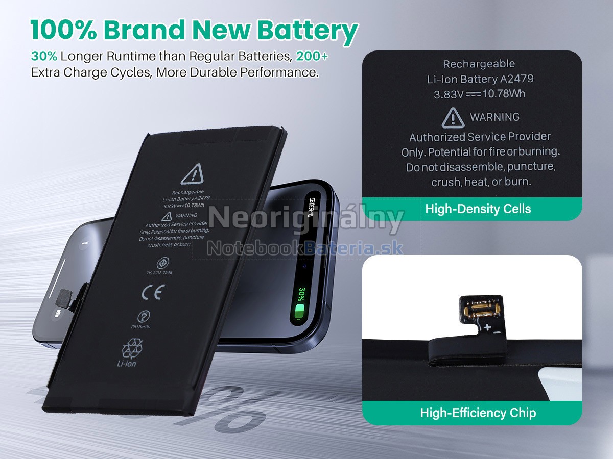 Náhradná batéria pre Apple A2407 EMC 3547