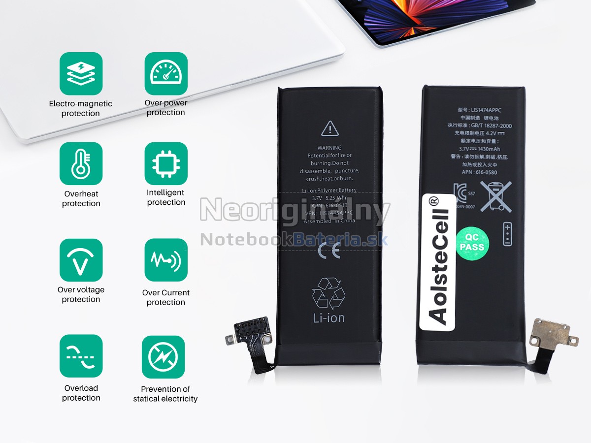 Náhradná batéria pre Apple MC537