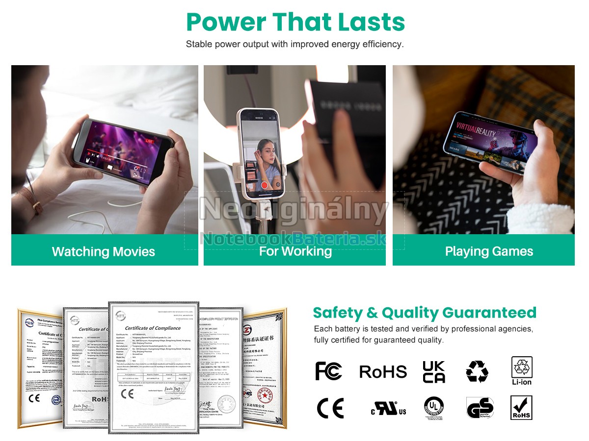 Náhradná batéria pre Apple MKVQ2