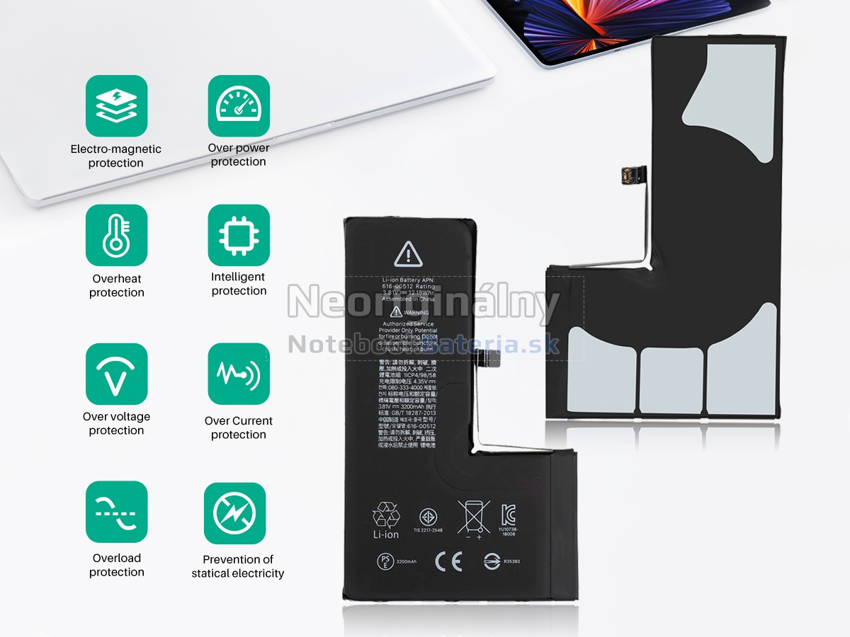 Náhradná batéria pre Apple A2097 EMC 3232