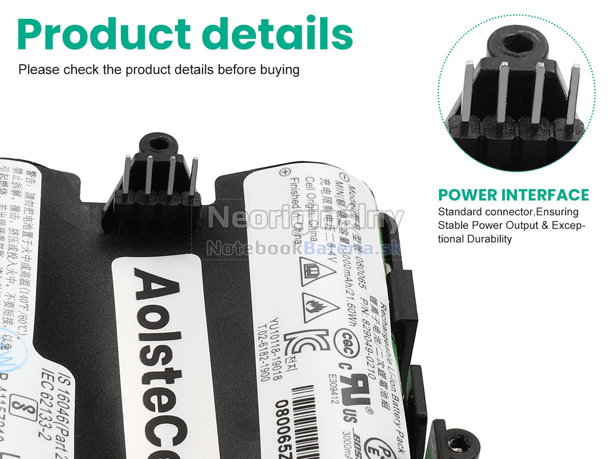 Náhradná batéria pre Bose 829049-0210