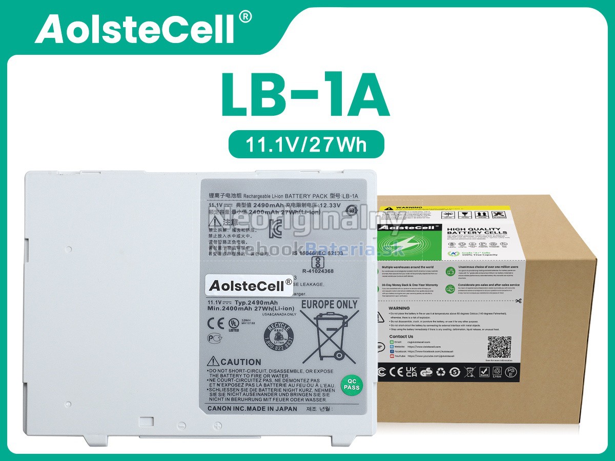 Náhradná batéria pre Canon CXDI-701C