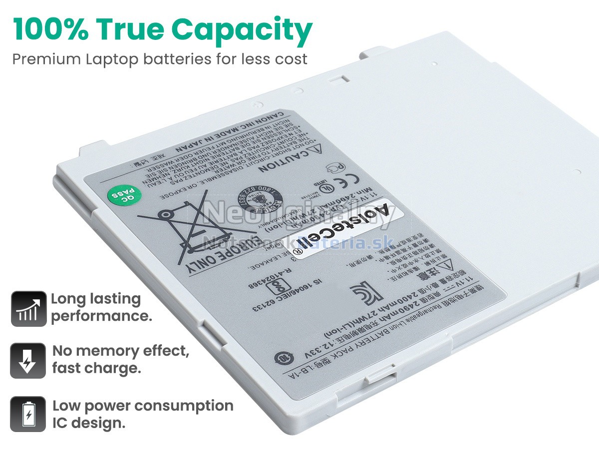 Náhradná batéria pre Canon CXDI-701C