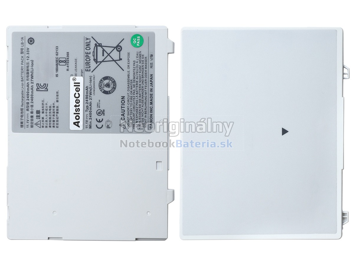 Náhradná batéria pre Canon CXDI-701C