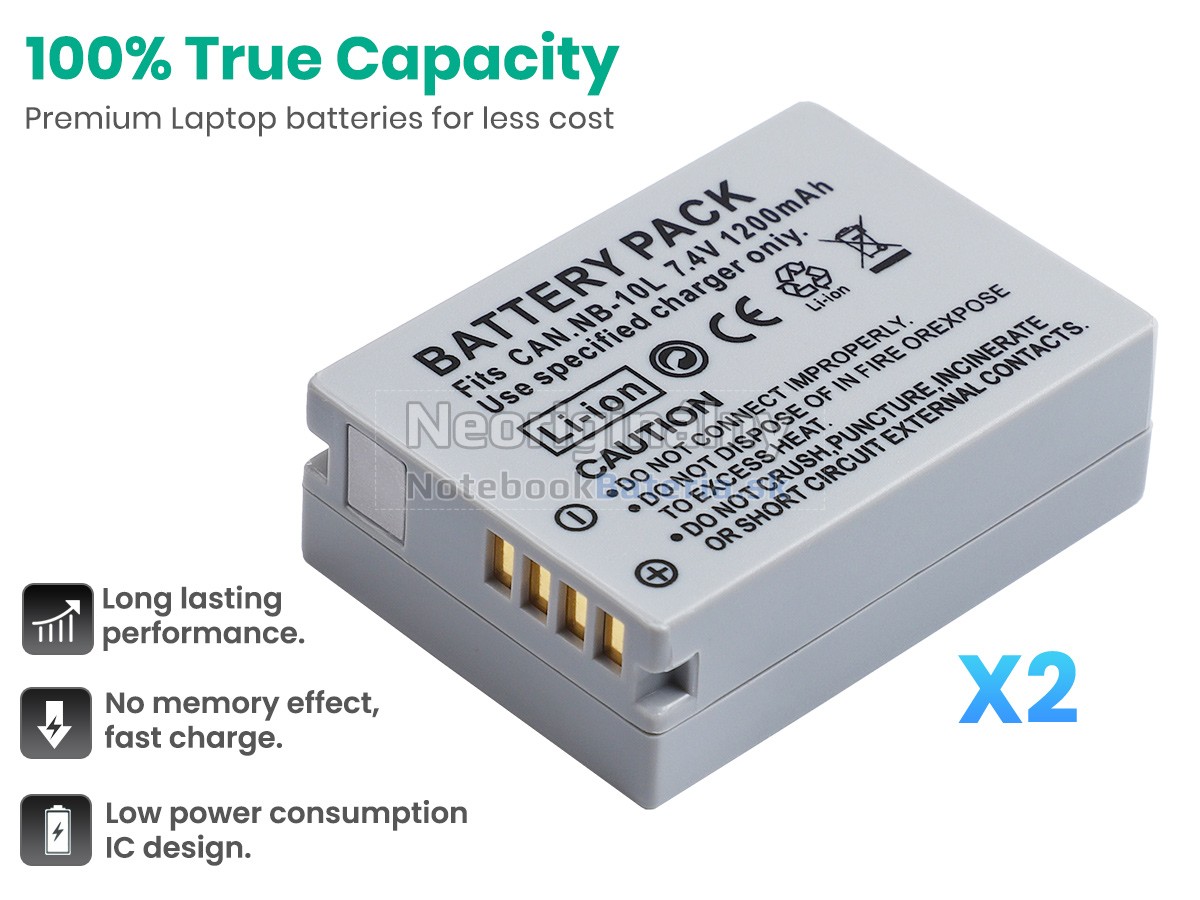 Náhradná batéria pre Canon POWERSHOT G3X