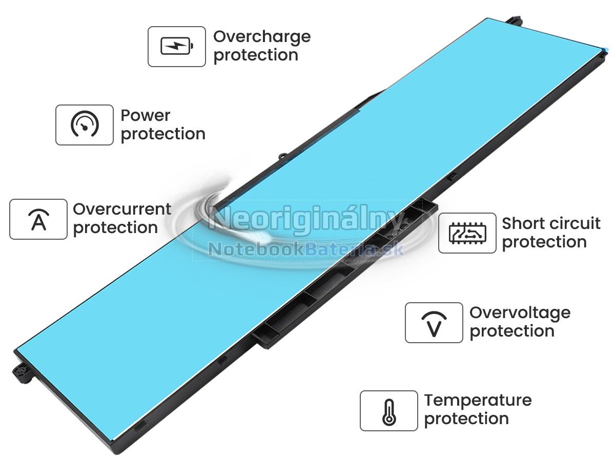 Náhradná batéria pre Dell Inspiron 7506 2-IN-1 BLACK