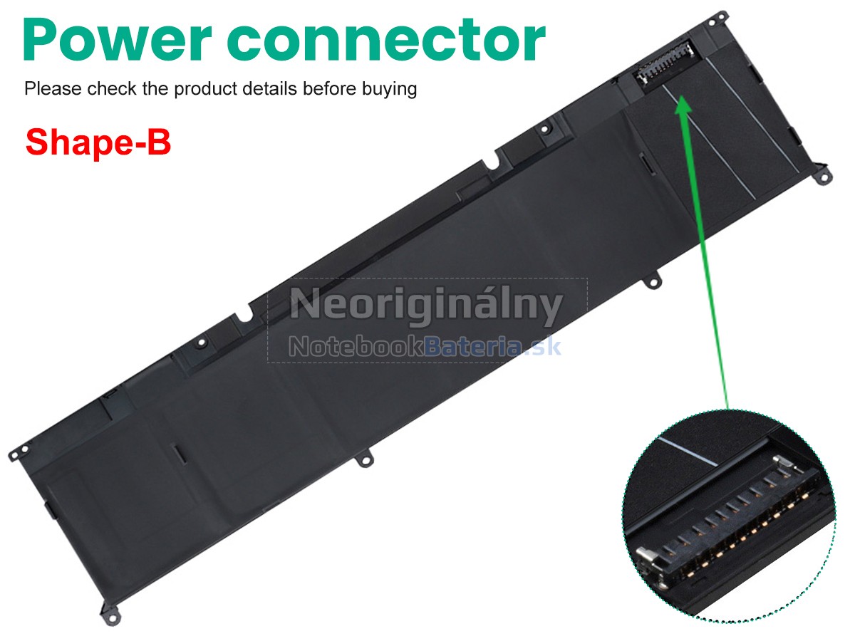 Náhradná batéria pre Dell P106F