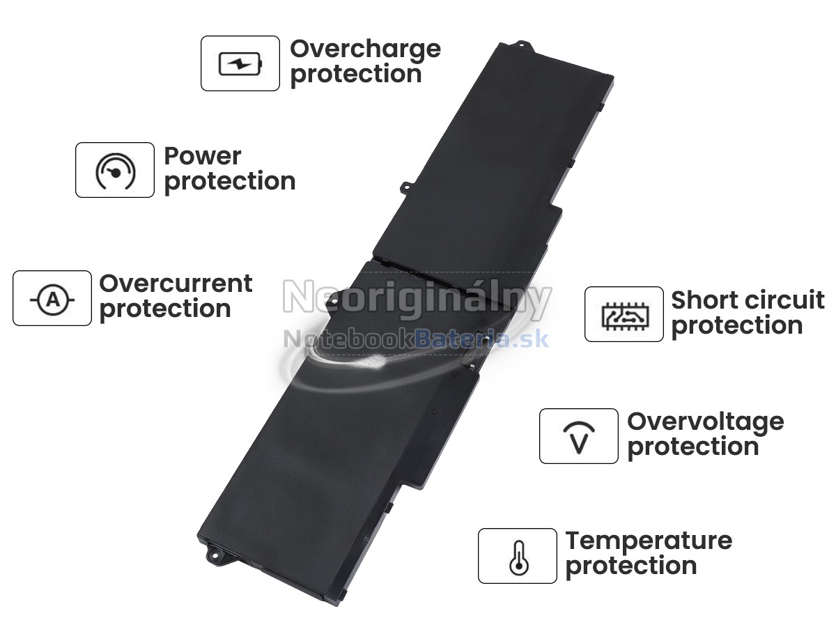 Náhradná batéria pre Dell 9JRV0(3ICP7/54/65-2)