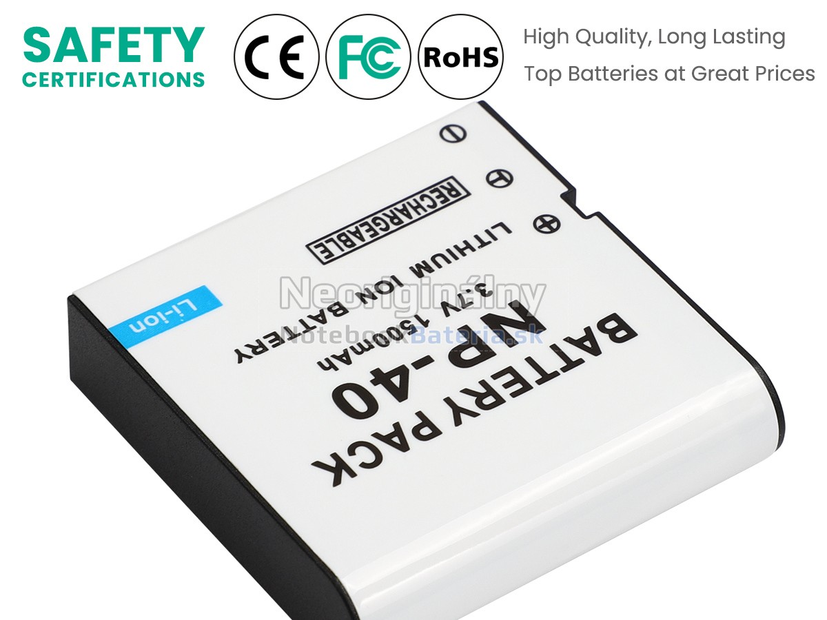 Náhradná batéria pre Fujifilm FINEPIX F455 ZOOM