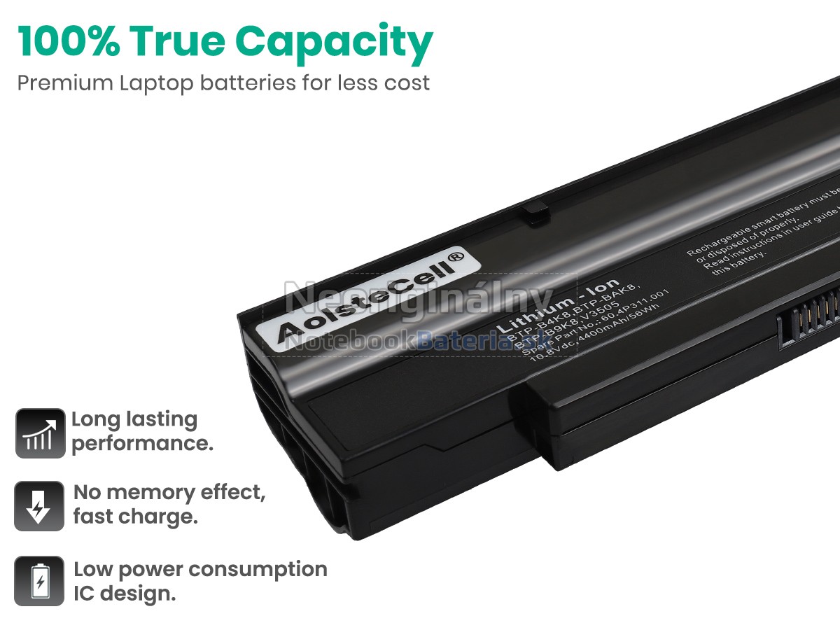 Náhradná batéria pre Fujitsu Amilo PRO V3405