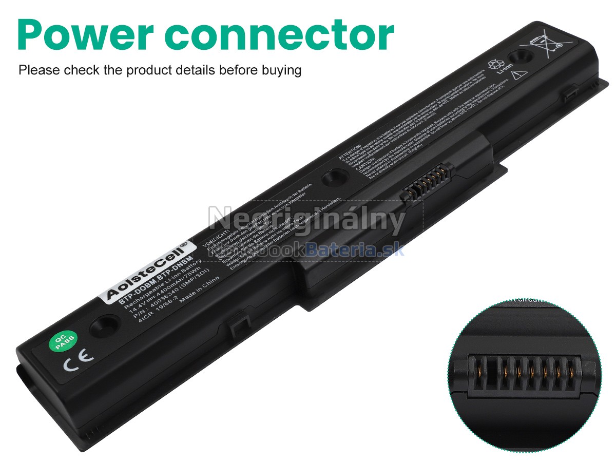 Náhradná batéria pre Fujitsu AKOYA P6622