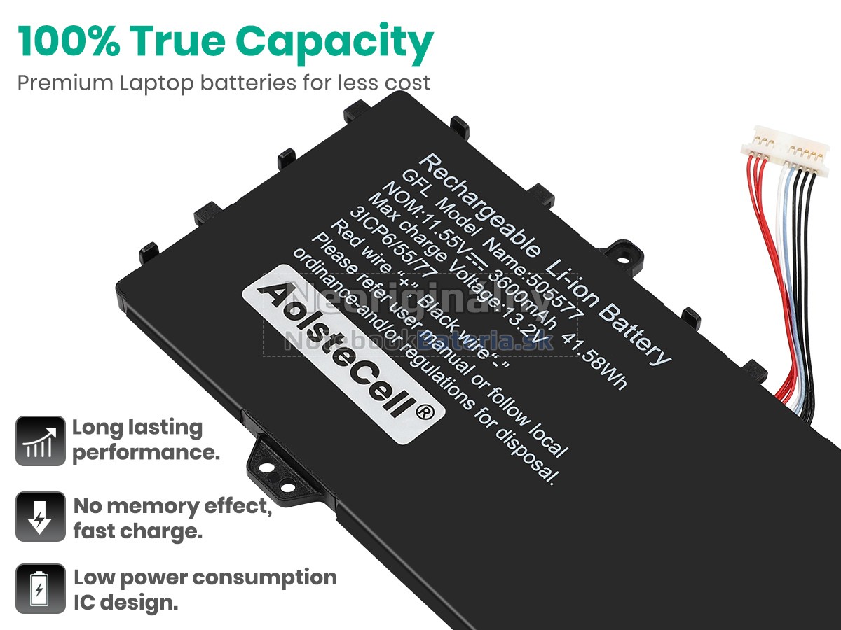 Náhradná batéria pre Haier 505577
