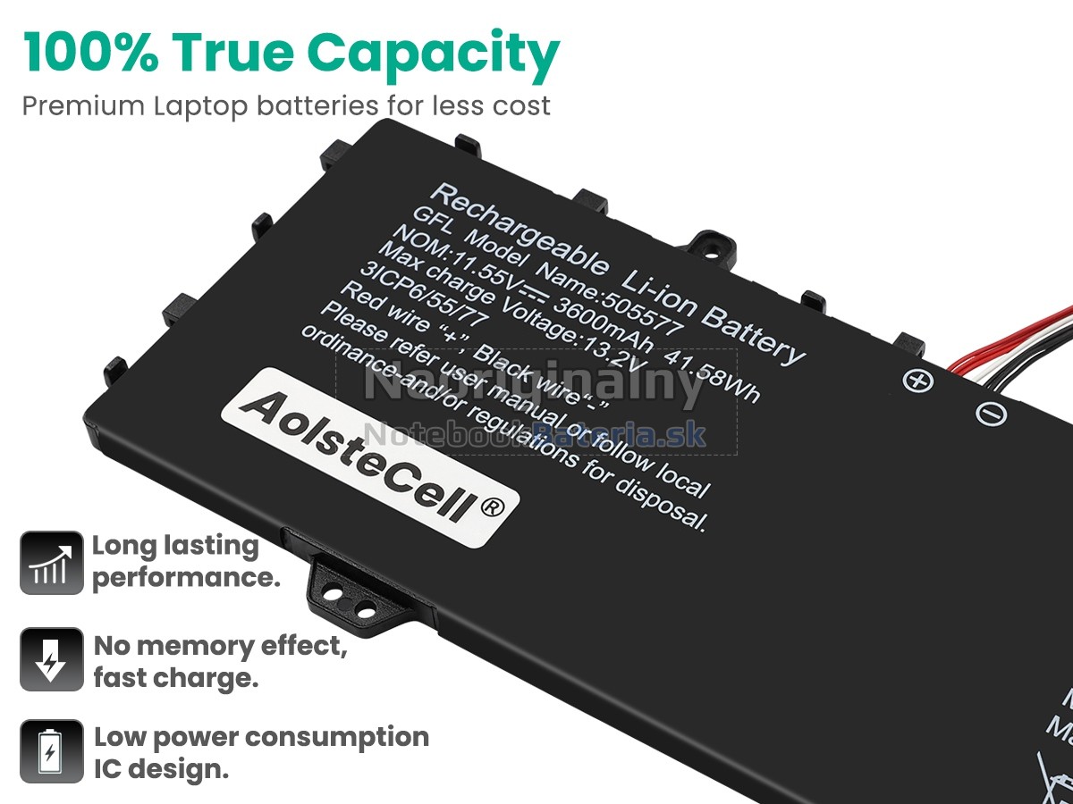 Náhradná batéria pre Haier 505577