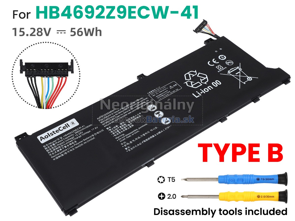 Náhradná batéria pre Huawei MATEBOOK D 14 (2020)