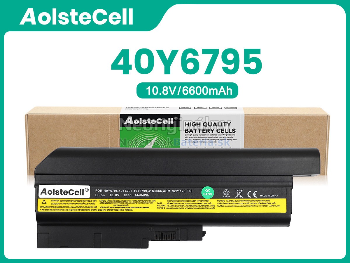 Náhradná batéria pre IBM ThinkPad R61E (15.4_ WIDESCREEN)