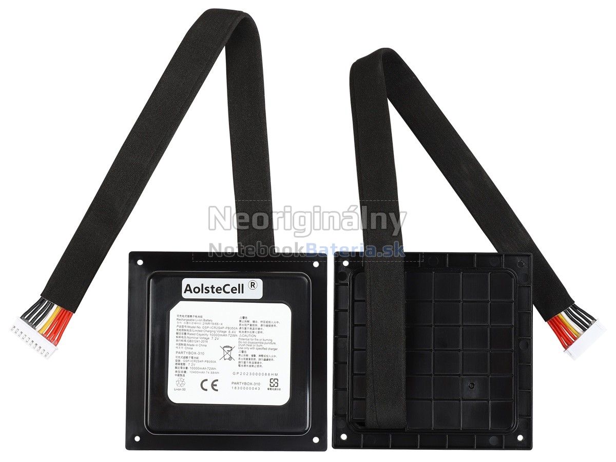 Náhradná batéria pre JBL GSP-ICR2S4P-PB350A