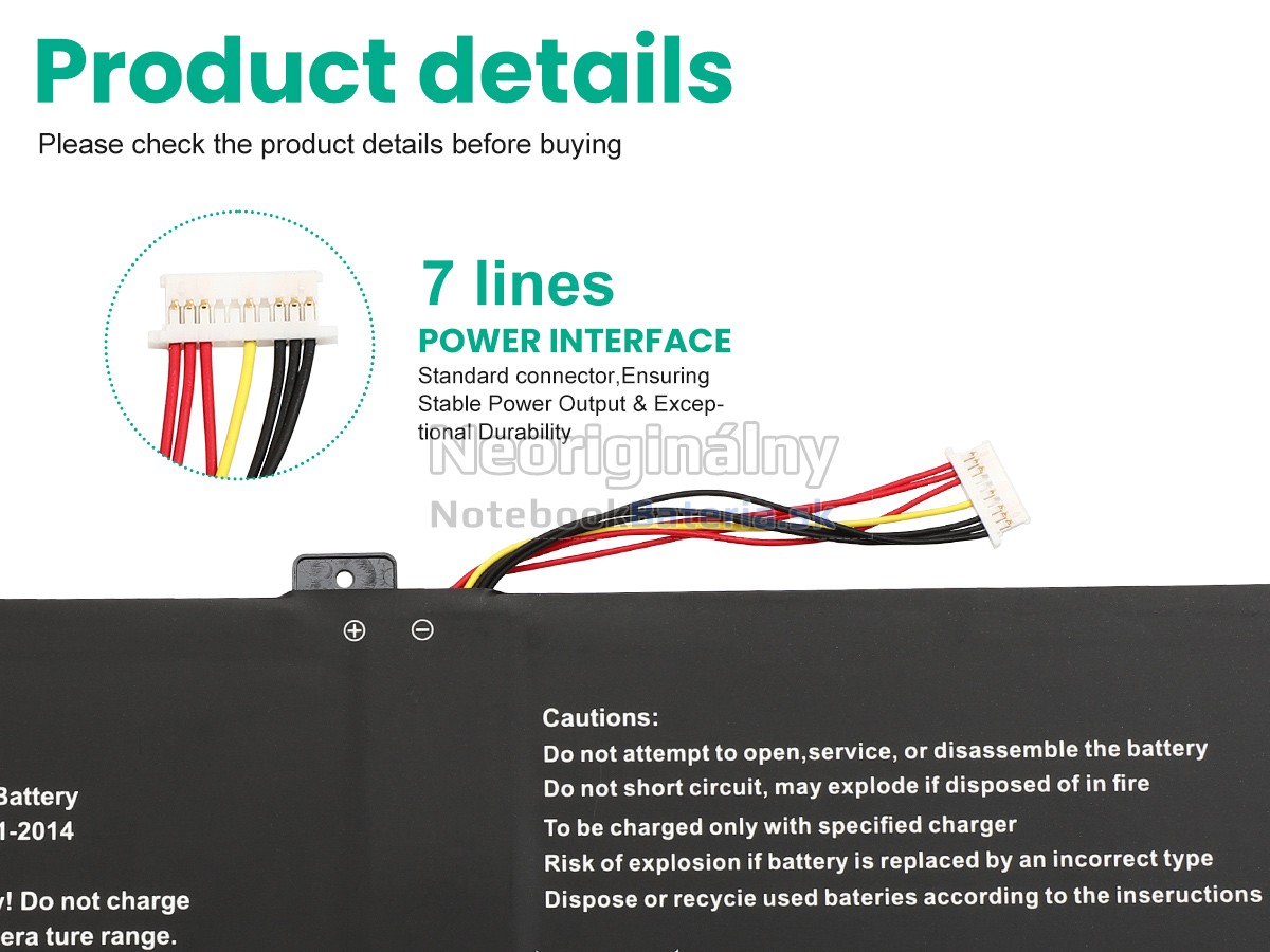 Náhradná batéria pre Jumper U3285131P-2S