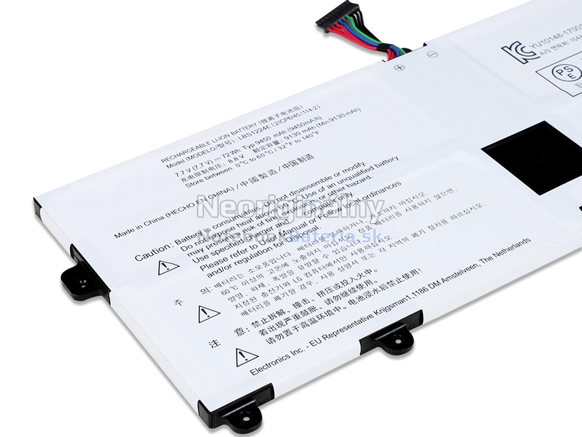 Náhradná batéria pre LG GRAM 14 2-IN-1 (14T90N-R.AAS9U1)