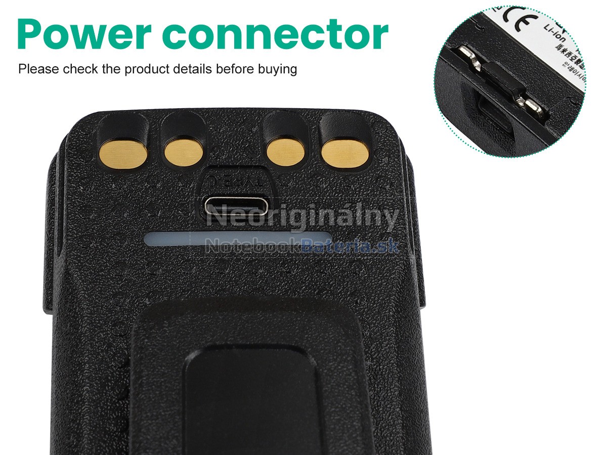 Náhradná batéria pre Motorola PMNN4493AC