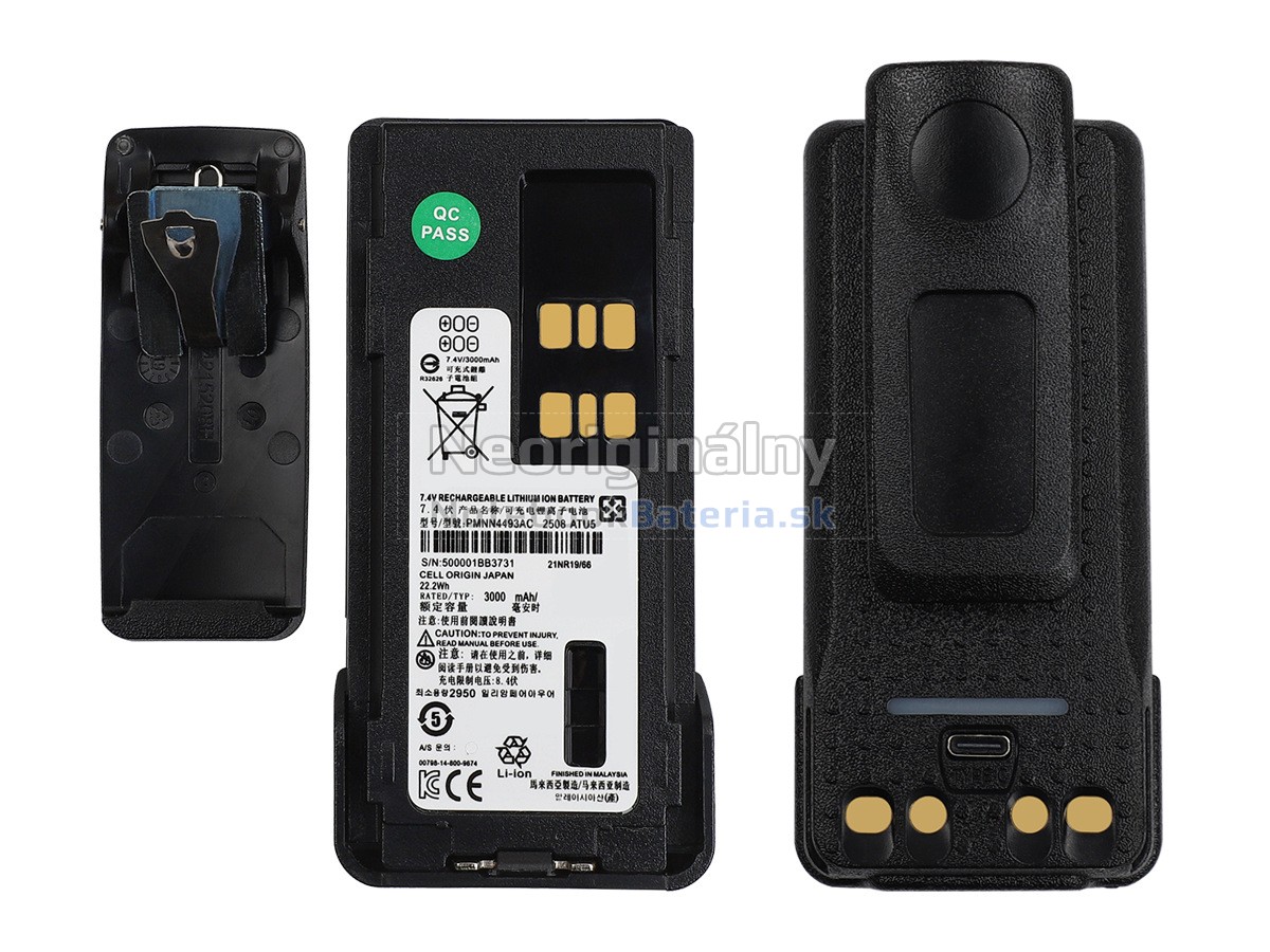 Náhradná batéria pre Motorola PMNN4493AC