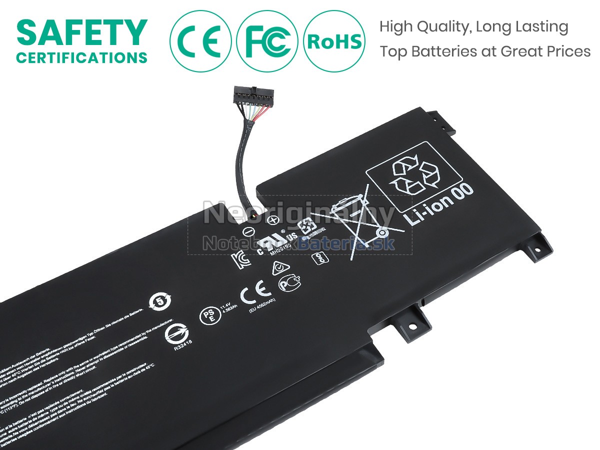 Náhradná batéria pre MSI PRESTIGE 14 A12UC-212UK