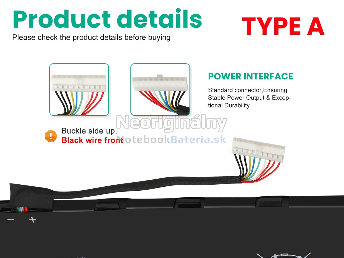 Náhradná batéria pre MSI STEALTH GS77 12UH-058BE