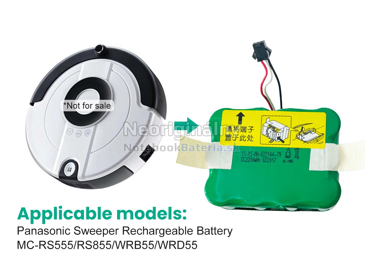 Náhradná batéria pre Panasonic MC-RS855