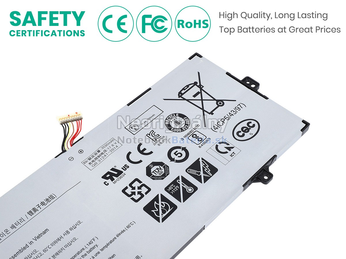 Náhradná batéria pre Samsung Galaxy Book NP750TDA-XD2US