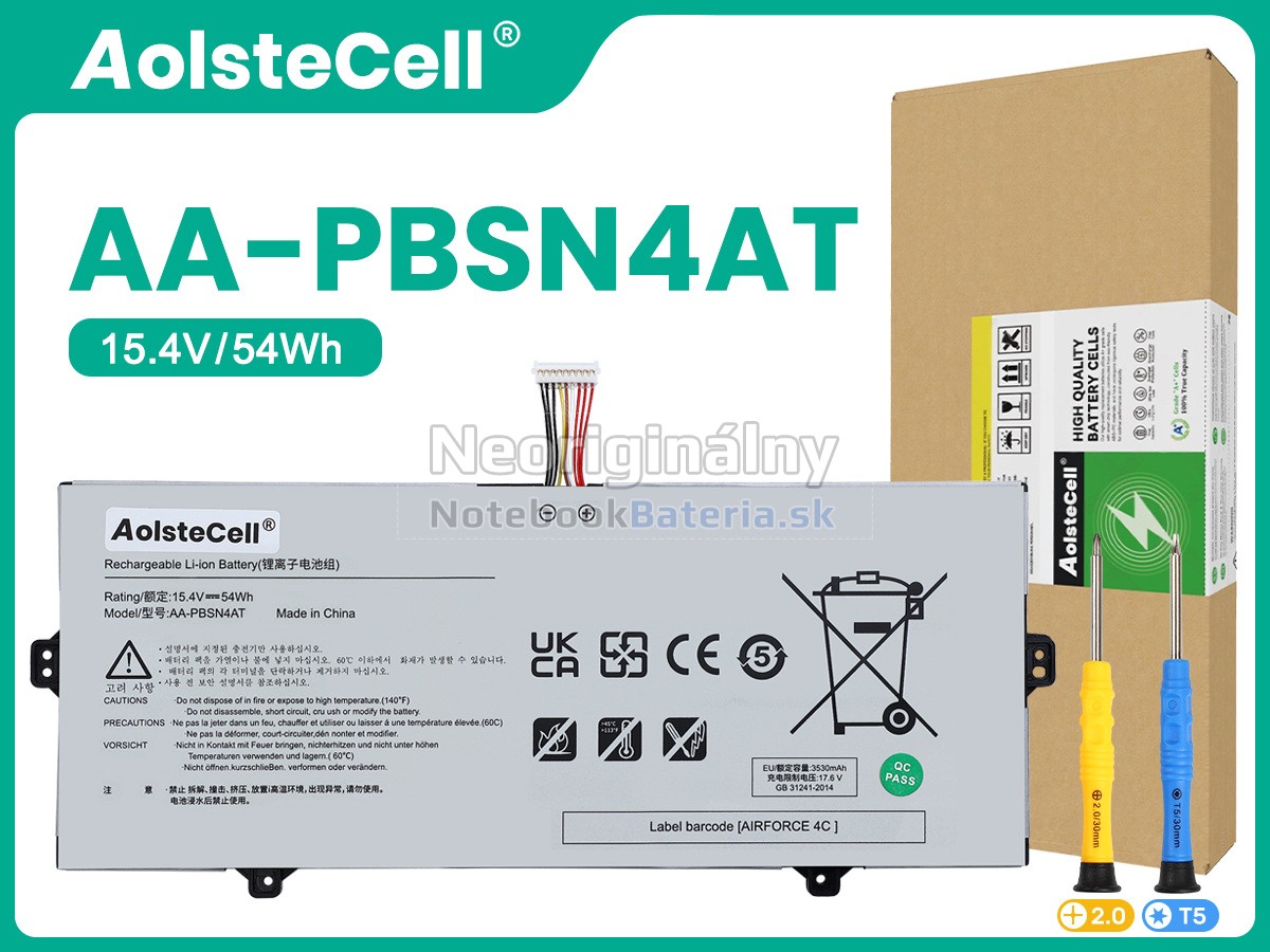 Náhradná batéria pre Samsung Galaxy Book NP750TDA-XD2US